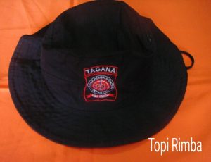 Topi Rimba Kelengkapan Pendukung Tagana Saat di Lapangan