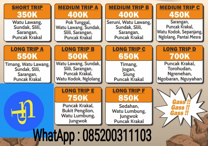 Paket Jeep Wisata Pantai Indrayanti Hub. 085200311103 atau buka website pantaingedan.com