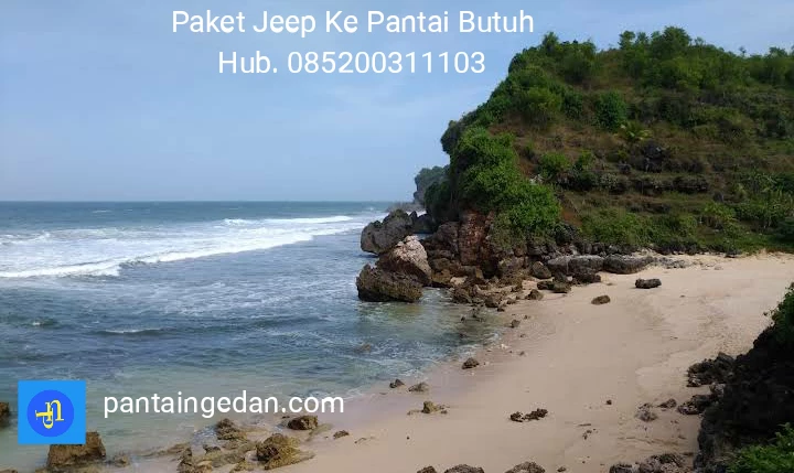 Paket Jeep ke Pantai Butuh Hub. 085200311103