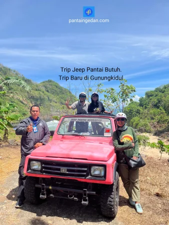 Trip Jeep Pantai Ngobaran dan Pantai Butuh